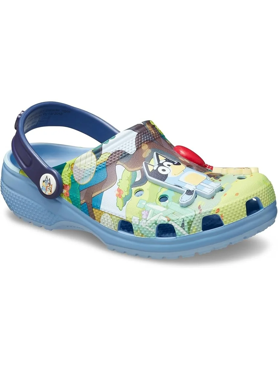Сабо Crocs Kids Bluey Classic Clogs — изображение 7 из 7, голубой