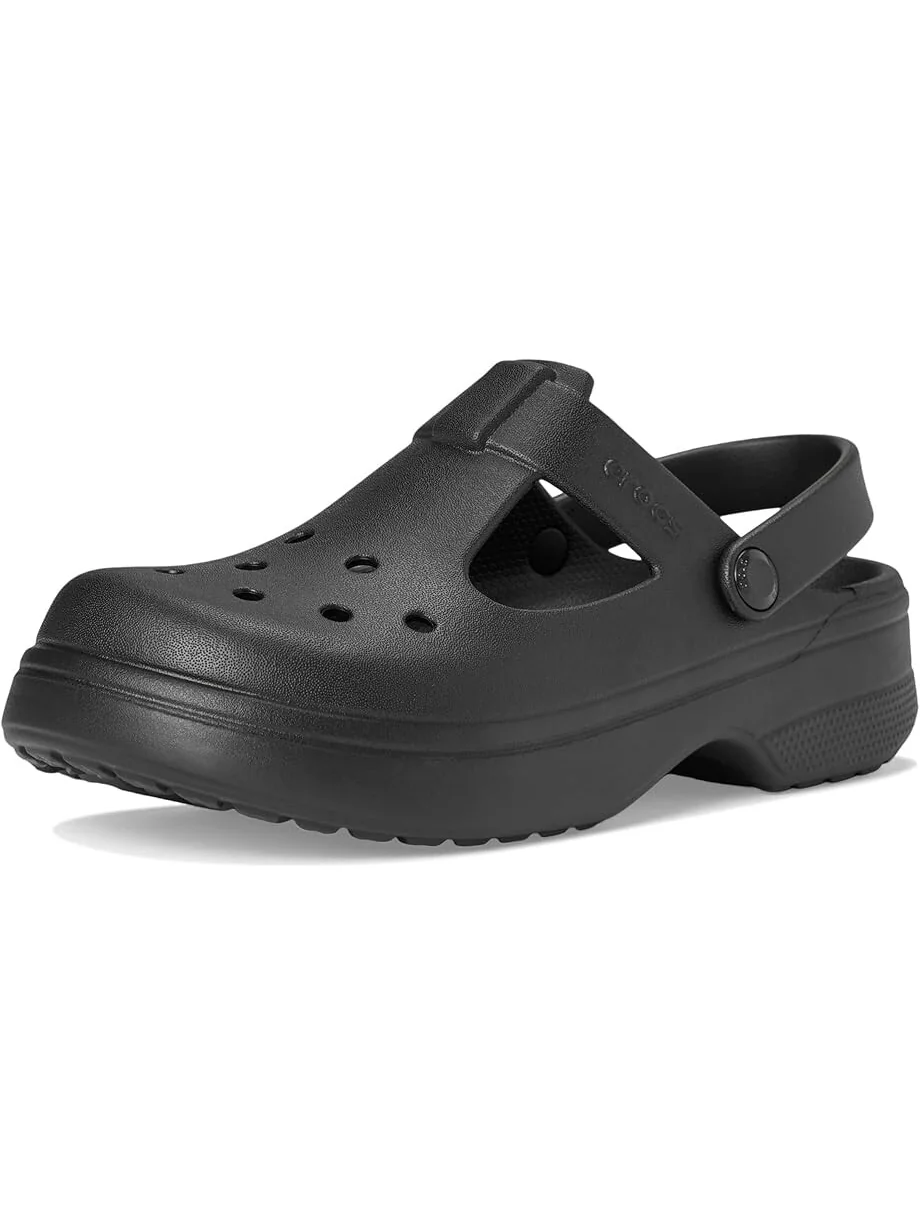 Сабо Crocs Kids Classic Mary Jane Clogs — изображение 7 из 7, черный