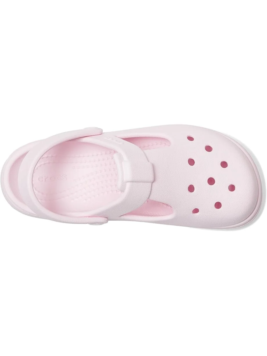Сабо Crocs Kids Classic Mary Jane Clogs — изображение 2 из 7, розовый