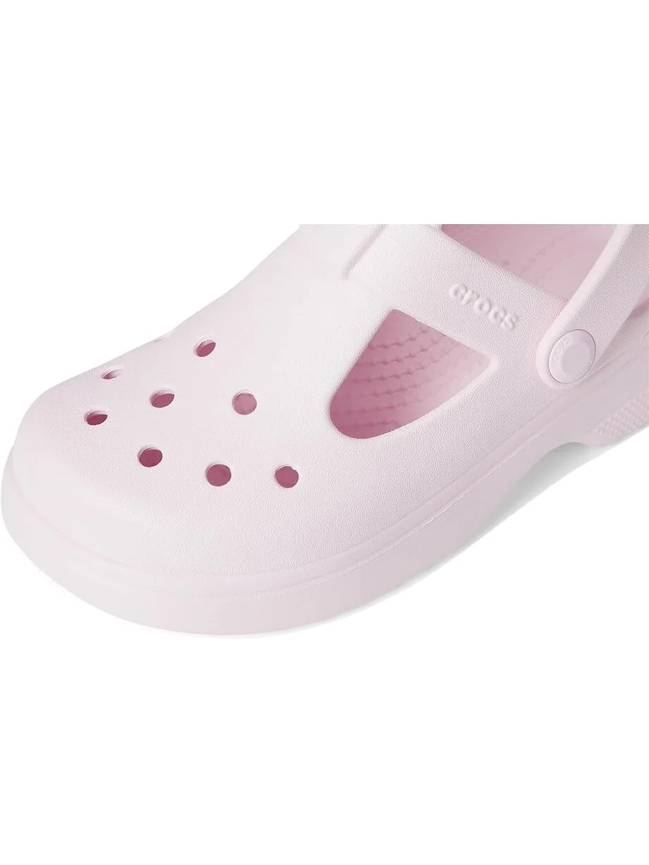 Сабо Crocs Kids Classic Mary Jane Clogs — изображение 6 из 7, розовый