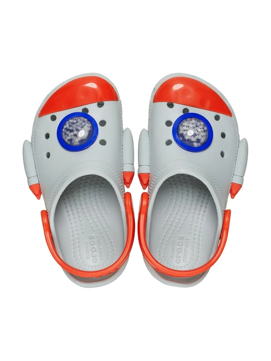 Сабо Crocs Kids Classic I AM Clogs, цвет Mirage/Rocket — изображение 2 из 6