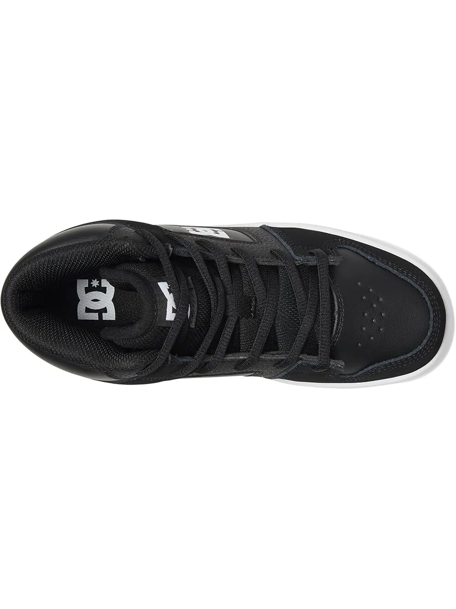 Кроссовки DC Kids Manteca 4 Hi — изображение 2 из 6, черный/черный/белый