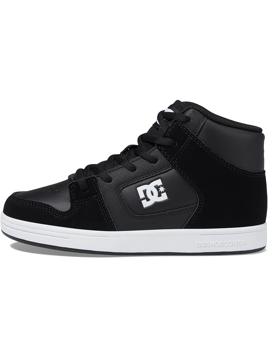 Кроссовки DC Kids Manteca 4 Hi — изображение 4 из 6, черный/черный/белый