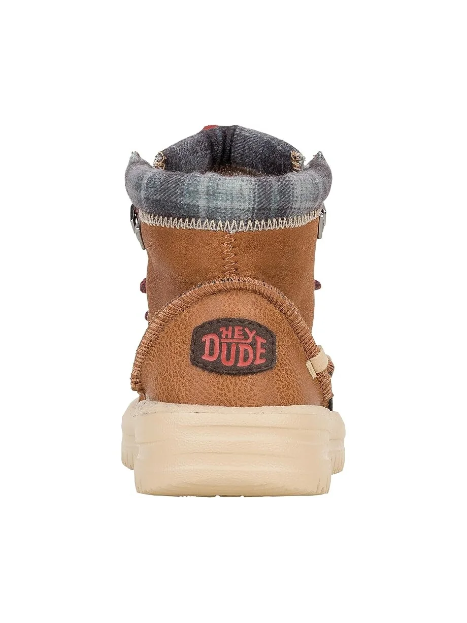 Ботинки Hey Dude Kids Bradley Classic — изображение 4 из 6, коричневый