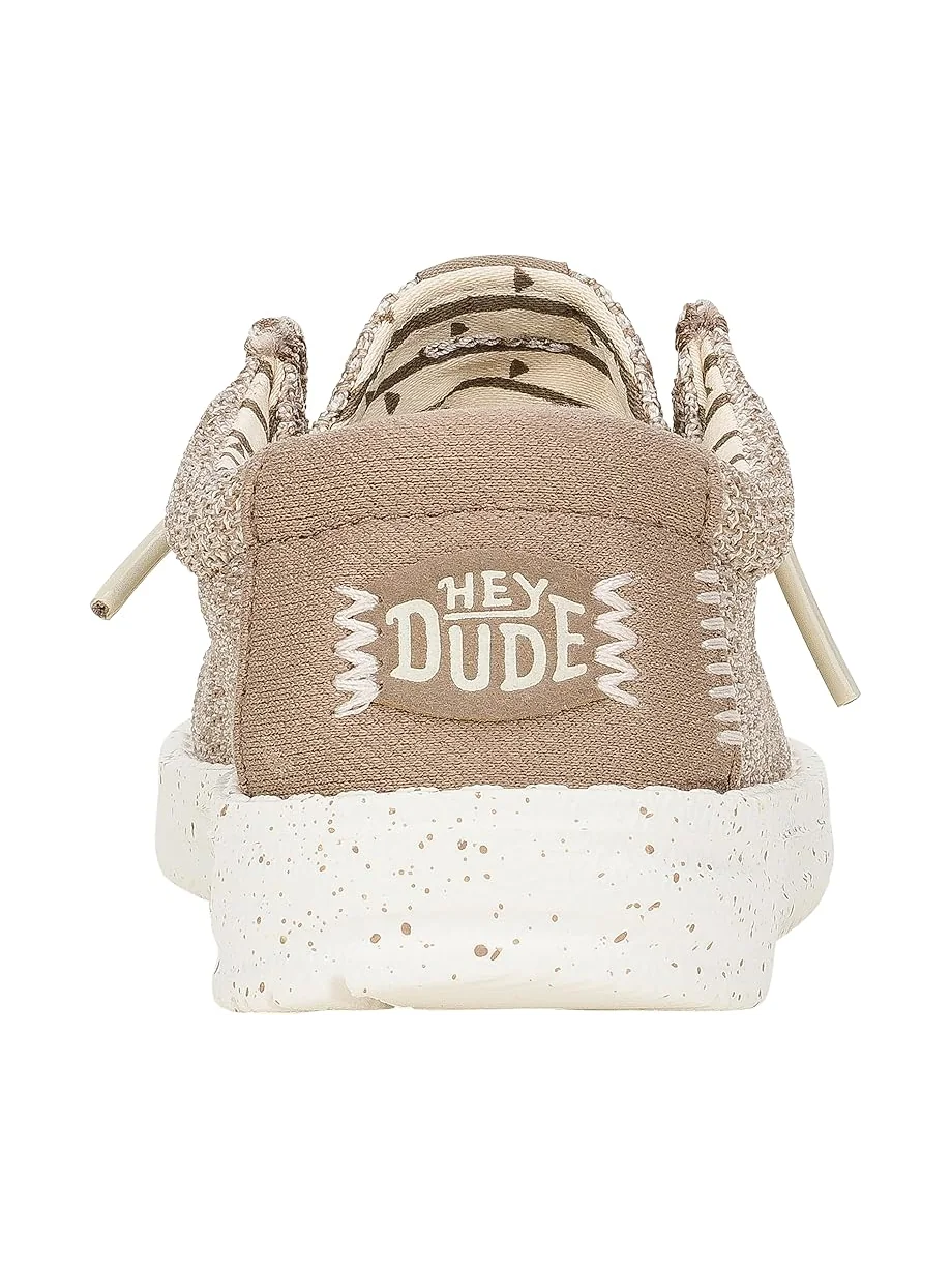 Кроссовки Hey Dude Kids Wally Stretch Sox — изображение 5 из 7, ореховый