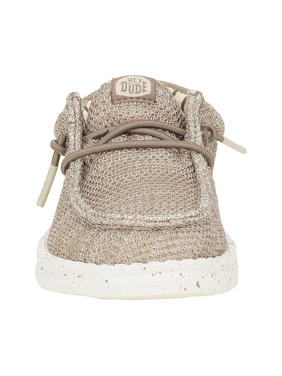 Кроссовки Hey Dude Kids Wally Stretch Sox — изображение 7 из 7, ореховый