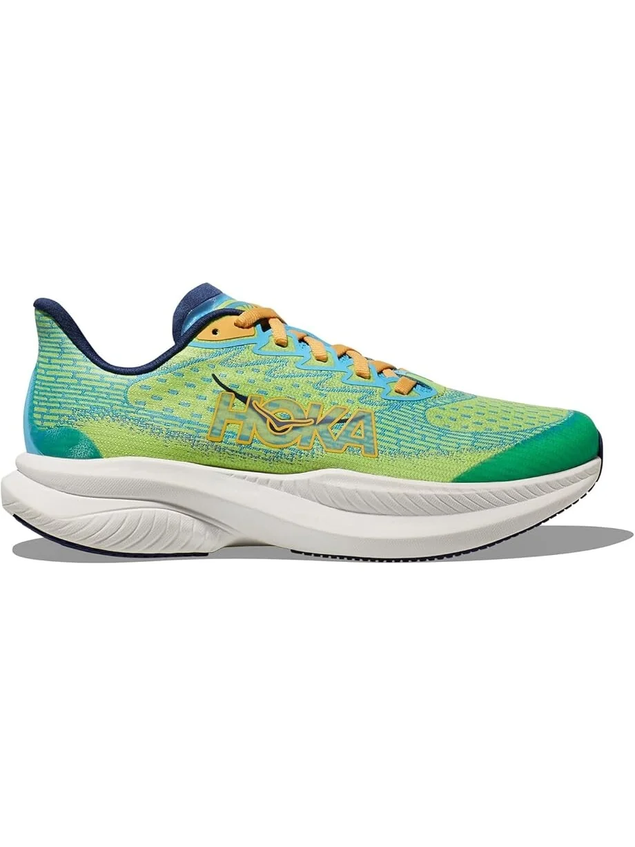 Кроссовки Hoka Kids Hoka Kids Mach 6 Sneaker(Big Kid) — изображение 6 из 6, синий