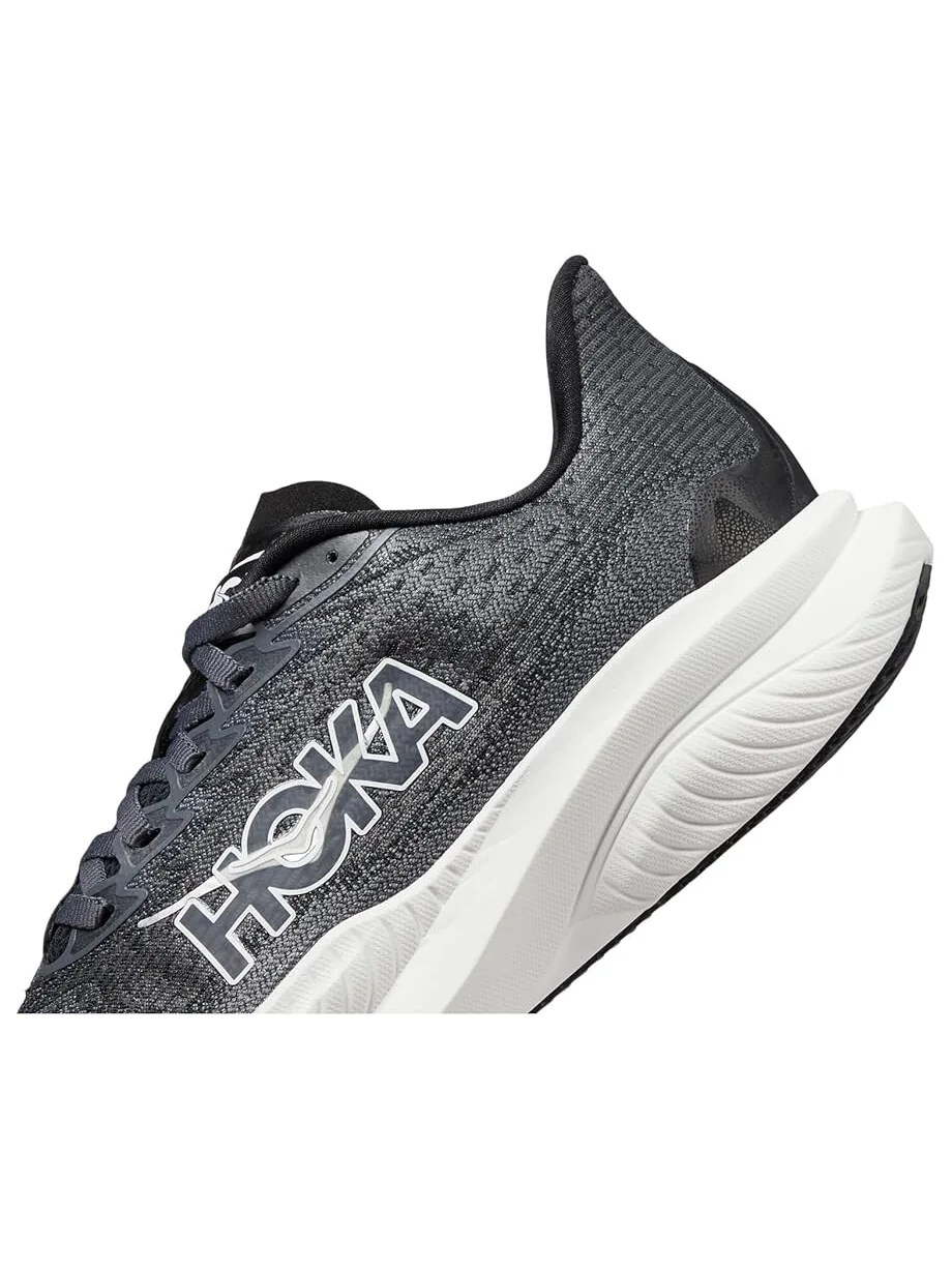 Кроссовки Hoka Kids Hoka Kids Mach 6 Sneaker(Big Kid) — изображение 5 из 6, черный/белый