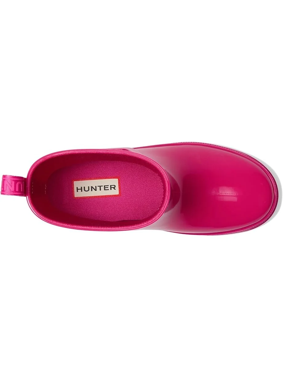 Ботинки Hunter Kids Grace — изображение 2 из 7, темный розовый