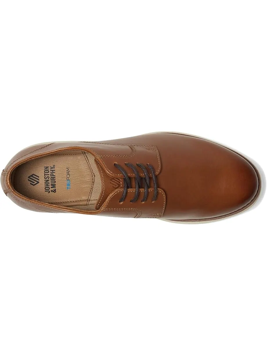 Кроссовки Johnston & Murphy Kids Upton Plain Toe — изображение 2 из 7, бежевый