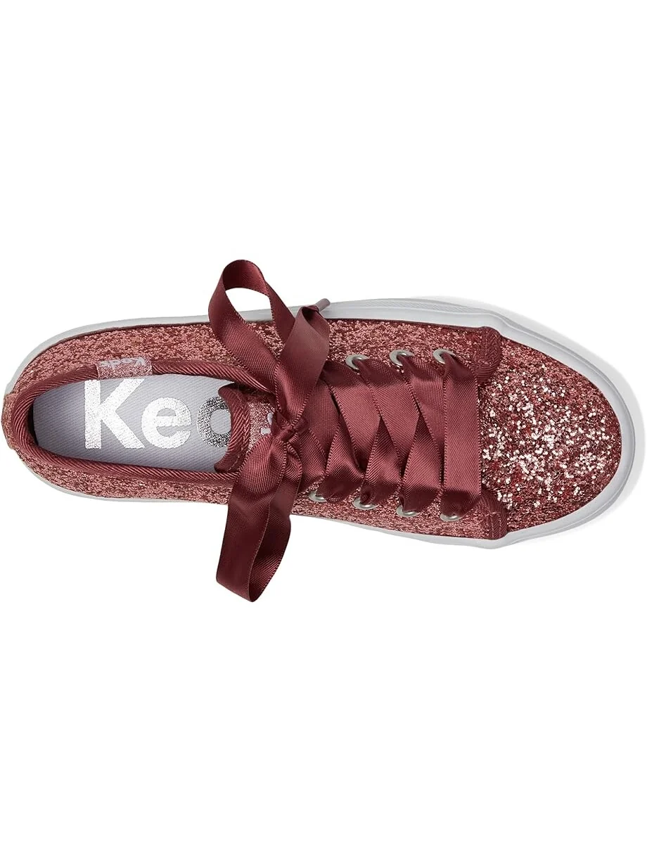 Кроссовки Keds Kids Triple UP Glitter Celebrations — изображение 2 из 6, розовый