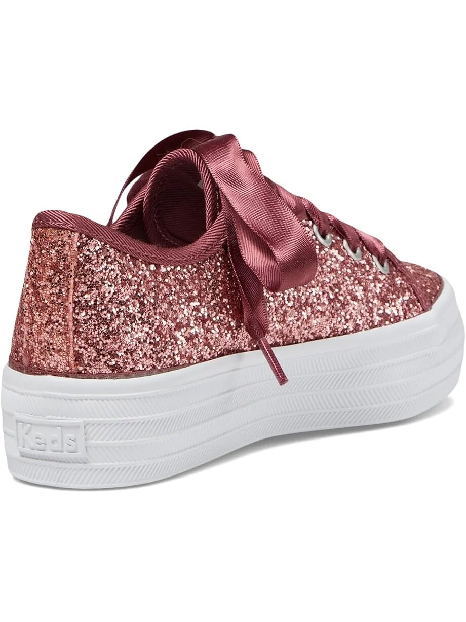 Кроссовки Keds Kids Triple UP Glitter Celebrations — изображение 5 из 6, розовый