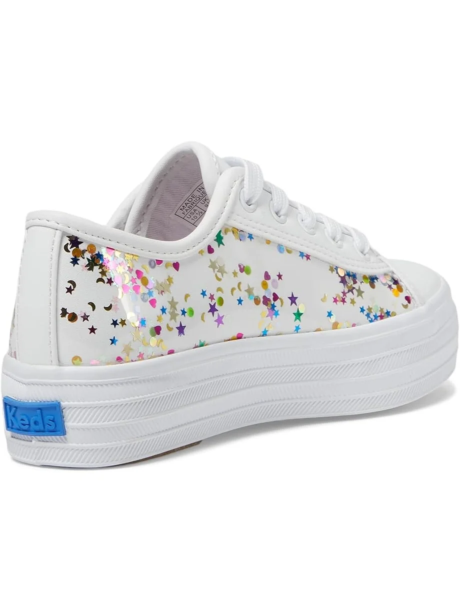 Кроссовки Keds Kids Triple UP-Glitter Under Glas — изображение 5 из 6, белый