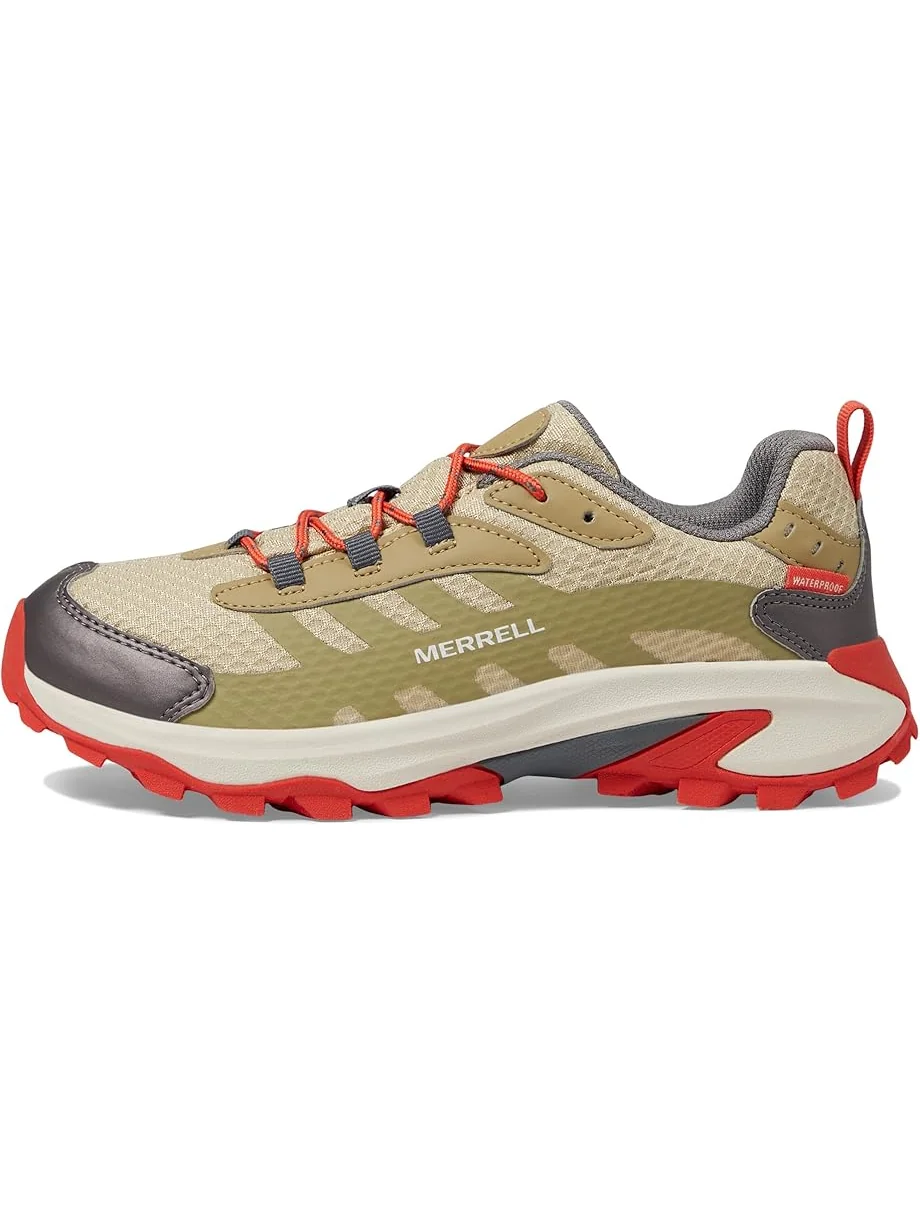 Кроссовки Merrell Kids Moab Speed 2 Low Waterproof — изображение 4 из 6, койотовый