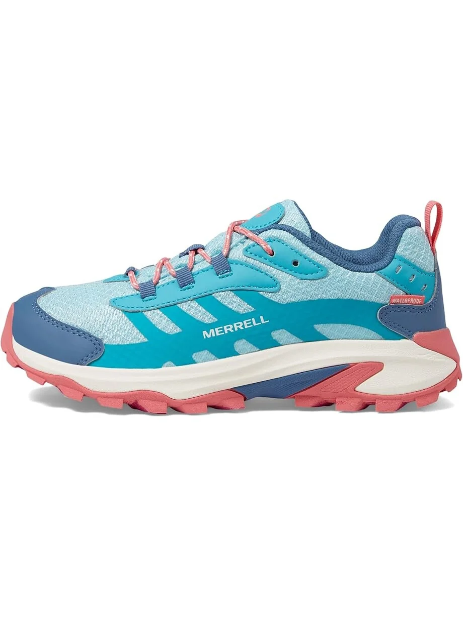 Кроссовки Merrell Kids Moab Speed 2 Low Waterproof — изображение 4 из 6, коралловый