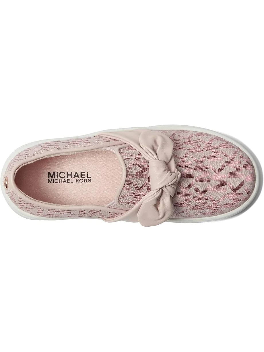 Кроссовки MICHAEL Michael Kors Kids Jem Bow — изображение 2 из 6, розовый