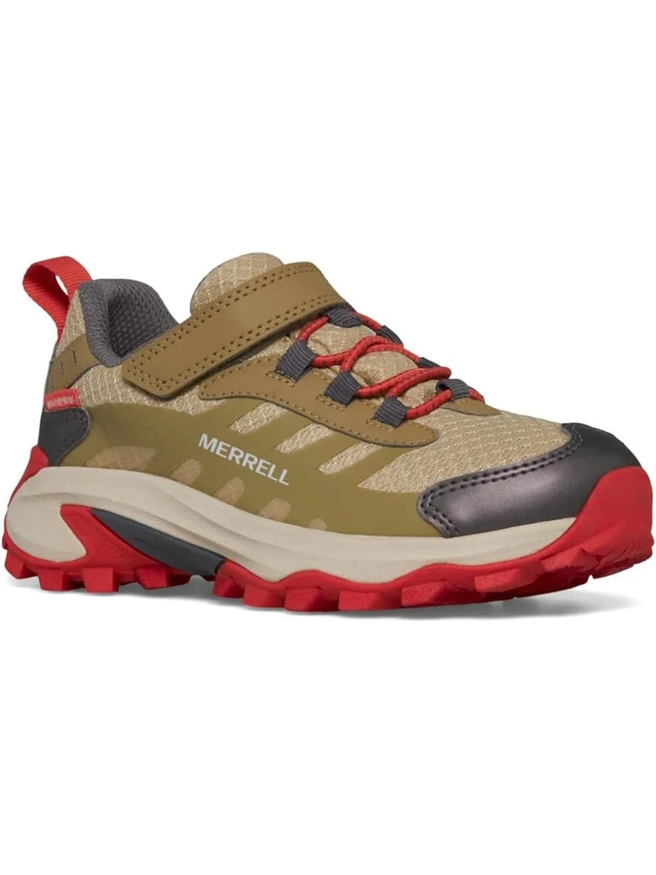 Кроссовки Merrell Kids Moab Speed 2 Low A/C Waterproof — изображение 1 из 5, койотовый