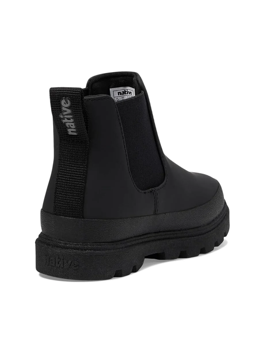 Ботинки Native Shoes Kids Kensington Chelsea — изображение 5 из 5, черный/черный