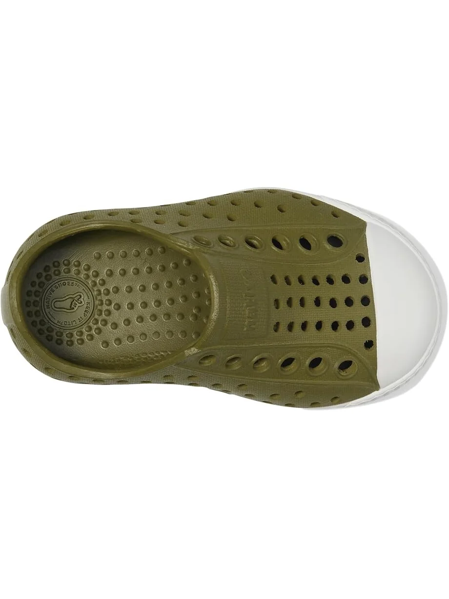 Кроссовки Native Shoes Kids Jefferson — изображение 2 из 6, зеленый/белый