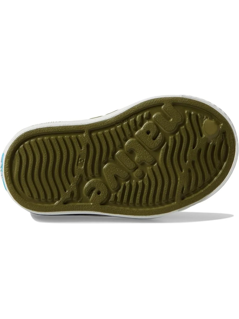 Кроссовки Native Shoes Kids Jefferson — изображение 3 из 6, зеленый/белый