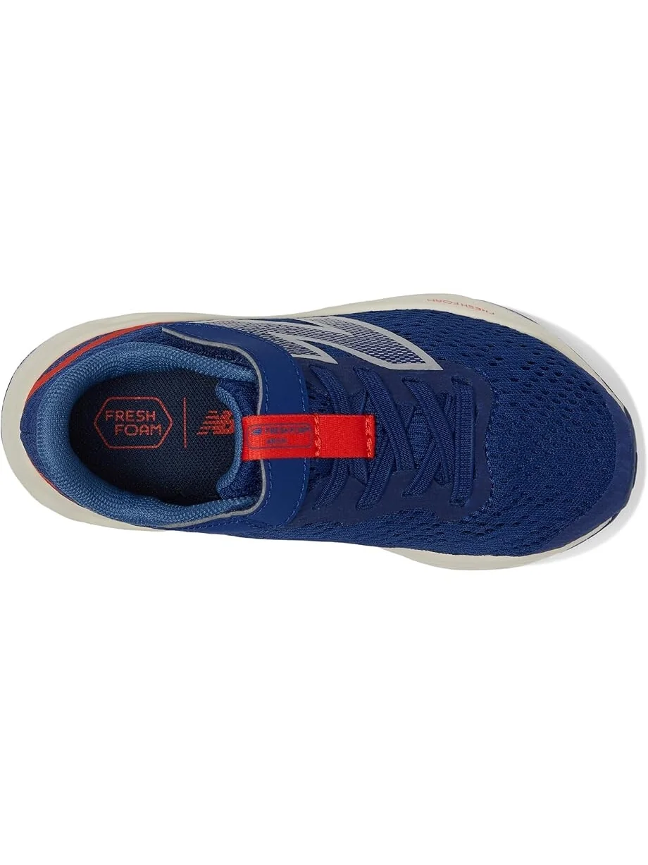 Кроссовки New Balance Kids Fresh Foam Arishi v4 Bungee Lace with Top Strap, цвет Inkwell/Neo Flame — изображение 2 из 6