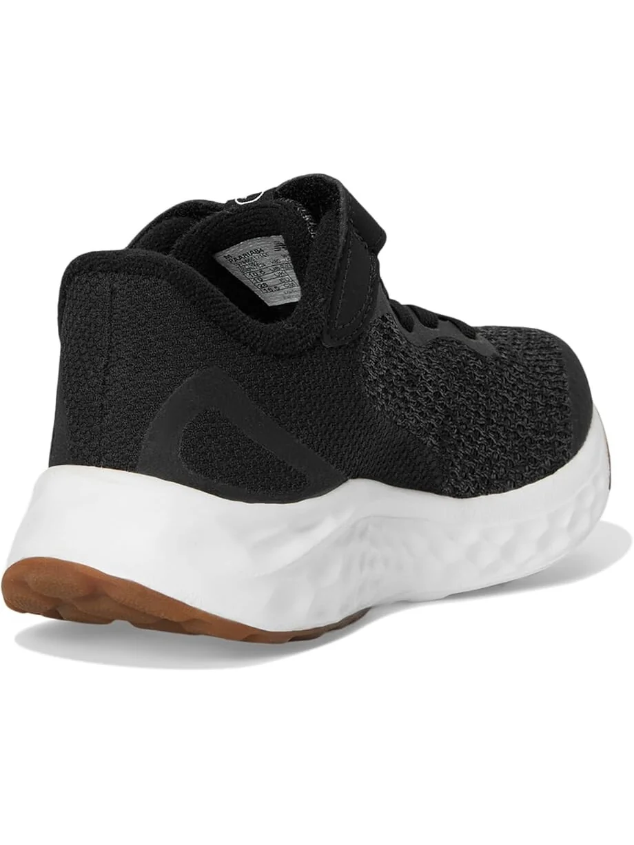 Кроссовки New Balance Kids Fresh Foam Arishi v4 Bungee Lace with Top Strap — изображение 5 из 7, черный