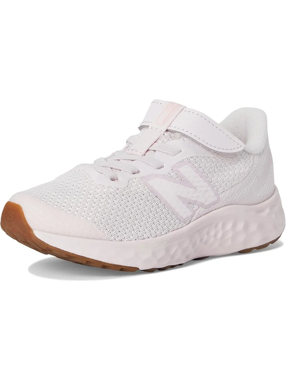 Кроссовки New Balance Kids Fresh Foam Arishi v4 Bungee Lace with Top Strap — изображение 7 из 7, розовый/розовый