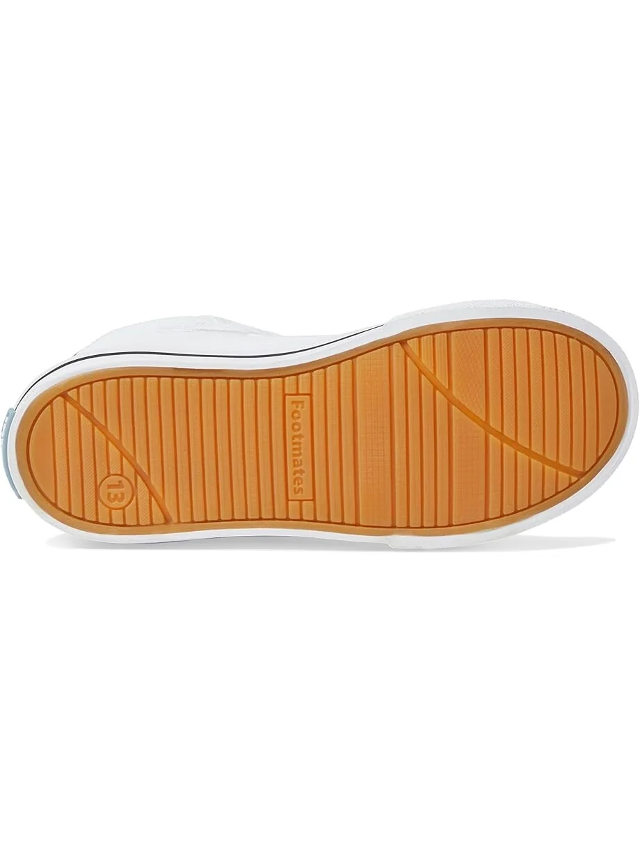 Кроссовки FootMates Riley-Leather — изображение 3 из 6, белый/черный