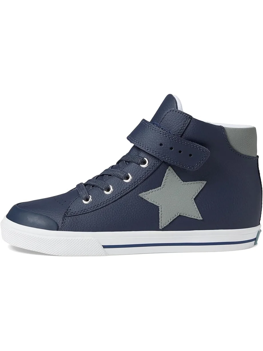 Кроссовки FootMates Riley-Leather — изображение 4 из 6, темно-синий/серый