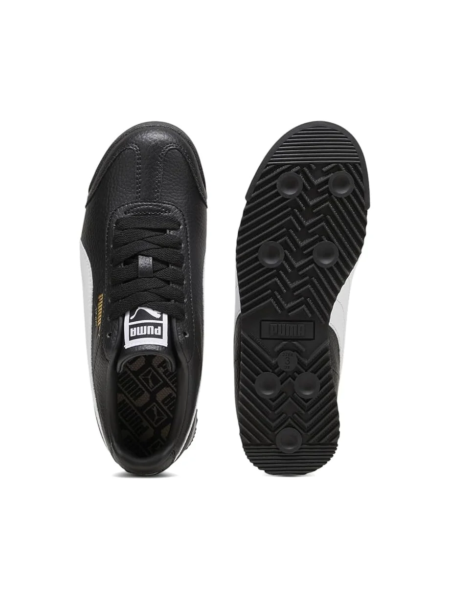 Кроссовки PUMA Kids Roma — изображение 2 из 4, черный/белый