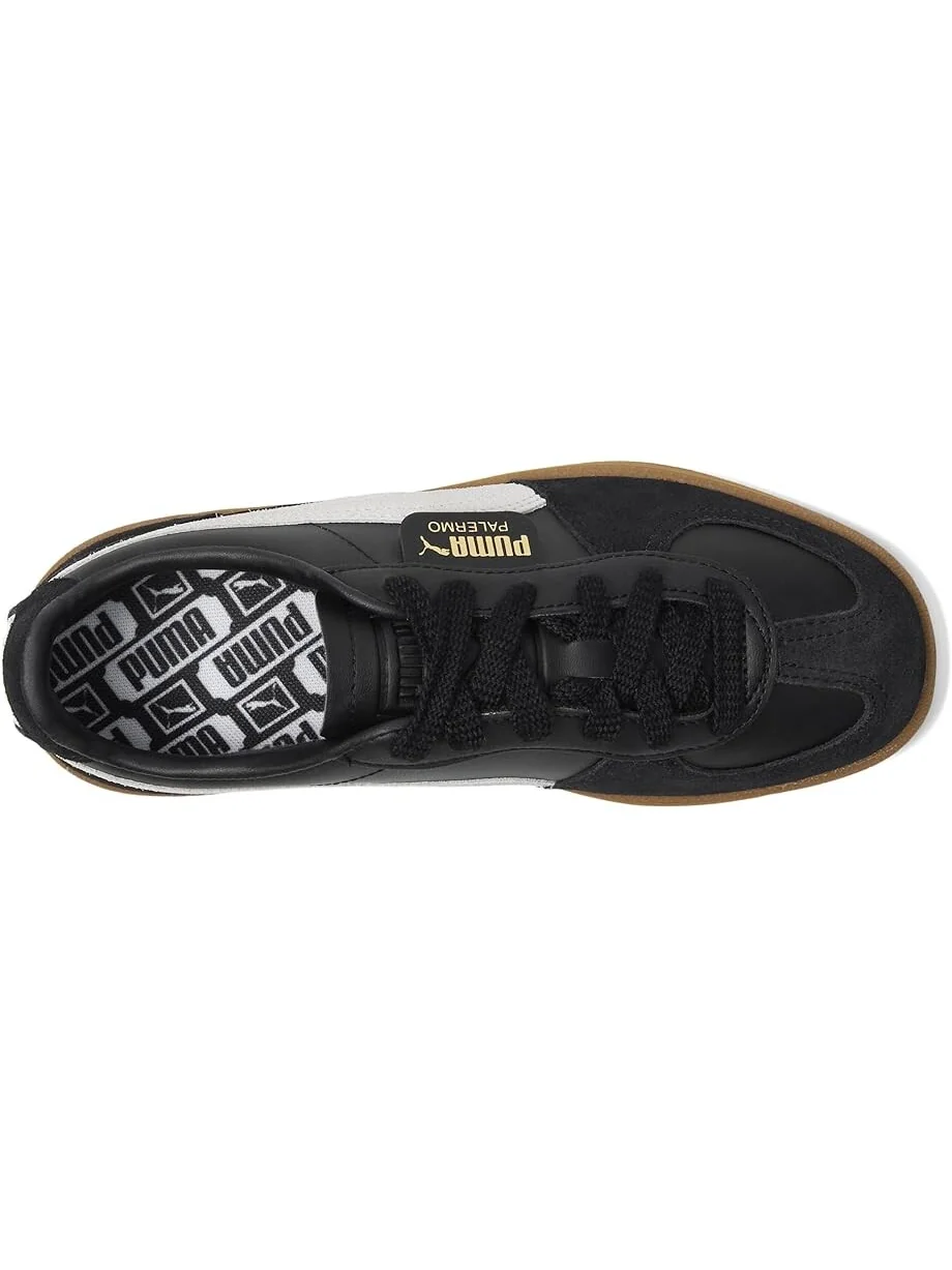 Кроссовки PUMA Kids Puma Kids Palermo Sneaker — изображение 2 из 6, черный/серый