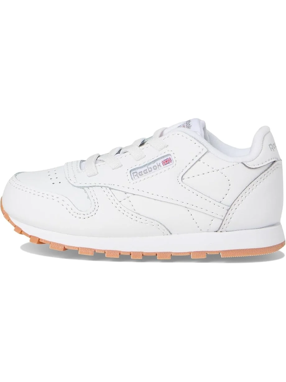 Кроссовки Reebok Kids Classic Leather — изображение 4 из 7, белый/белый
