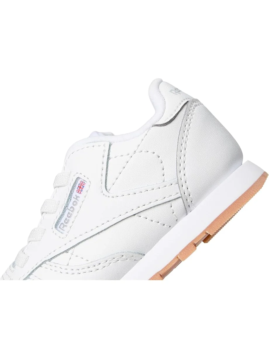 Кроссовки Reebok Kids Classic Leather — изображение 6 из 7, белый/белый