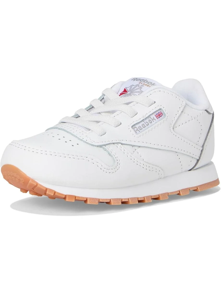 Кроссовки Reebok Kids Classic Leather — изображение 7 из 7, белый/белый