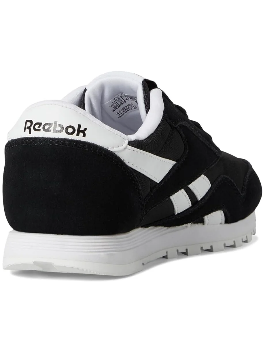 Кроссовки Reebok Kids Classic Nylon — изображение 5 из 7, черный/черный/белый