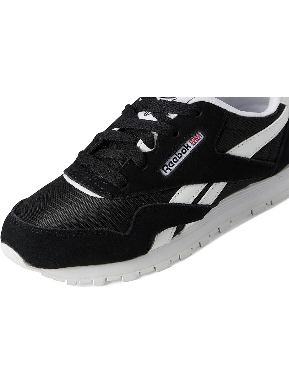 Кроссовки Reebok Kids Classic Nylon — изображение 6 из 7, черный/черный/белый