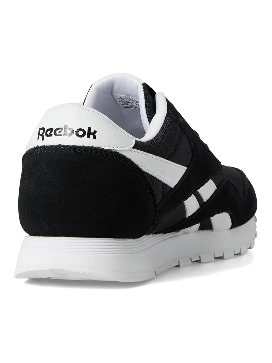 Кроссовки Reebok Kids Classic Nylon — изображение 5 из 7, черный/черный/белый
