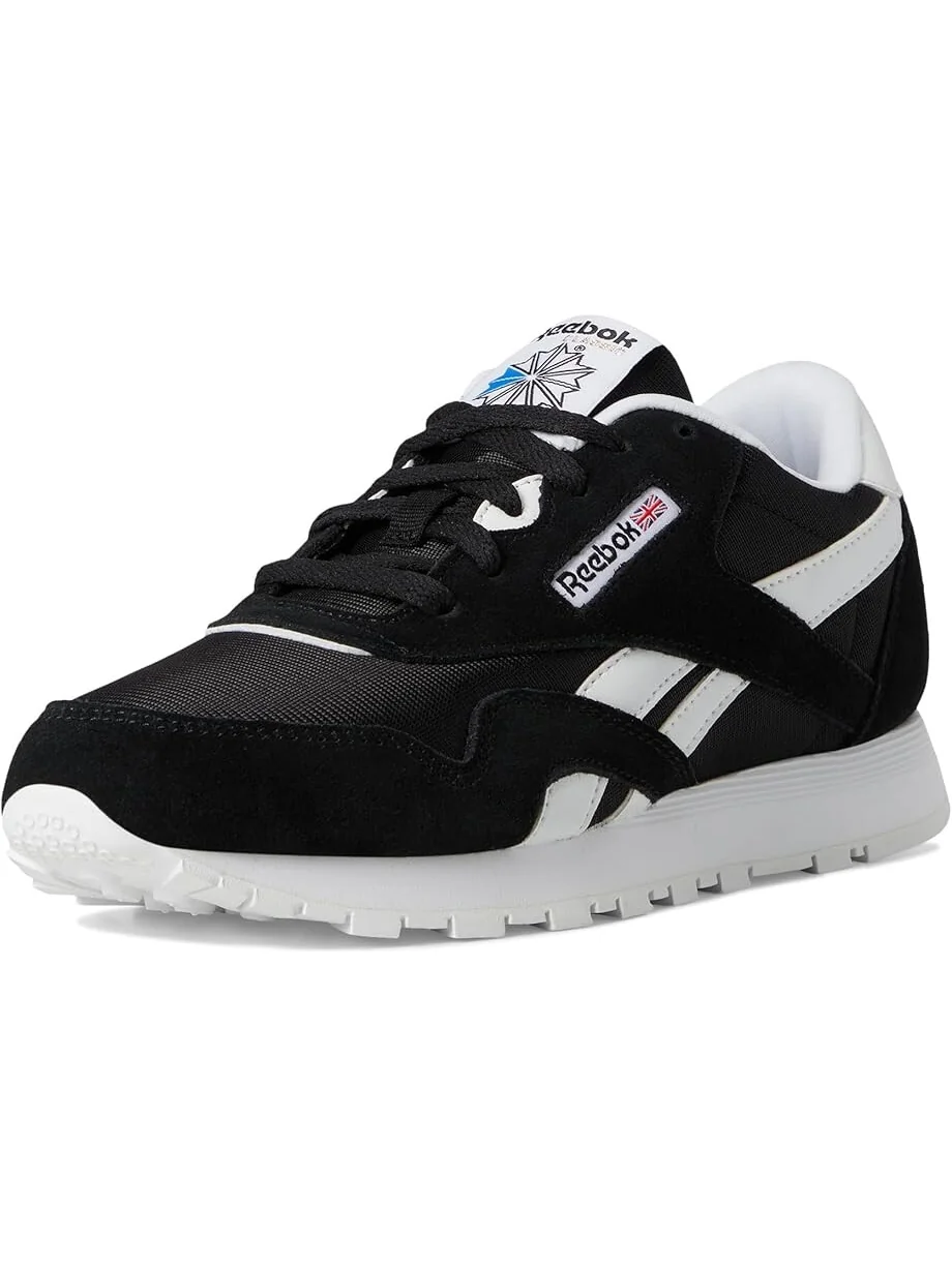 Кроссовки Reebok Kids Classic Nylon — изображение 7 из 7, черный/черный/белый