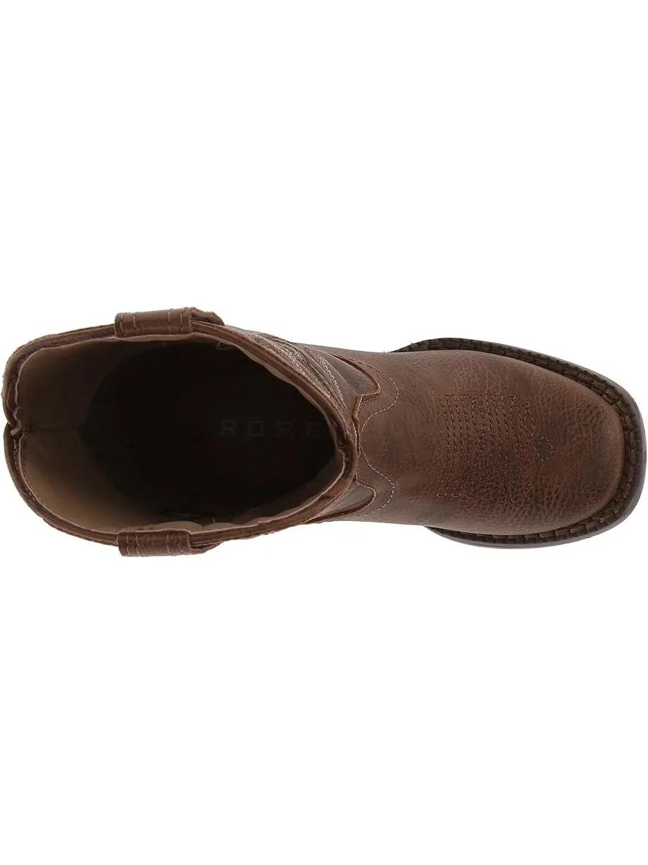 Ботинки Roper Kids Cole Square Toe Boot — изображение 2 из 7, желто-коричневый
