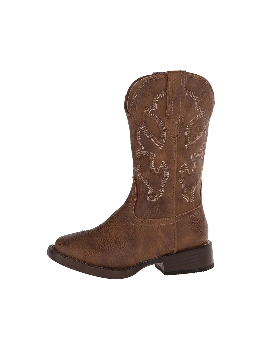 Ботинки Roper Kids Cole Square Toe Boot — изображение 4 из 7, желто-коричневый