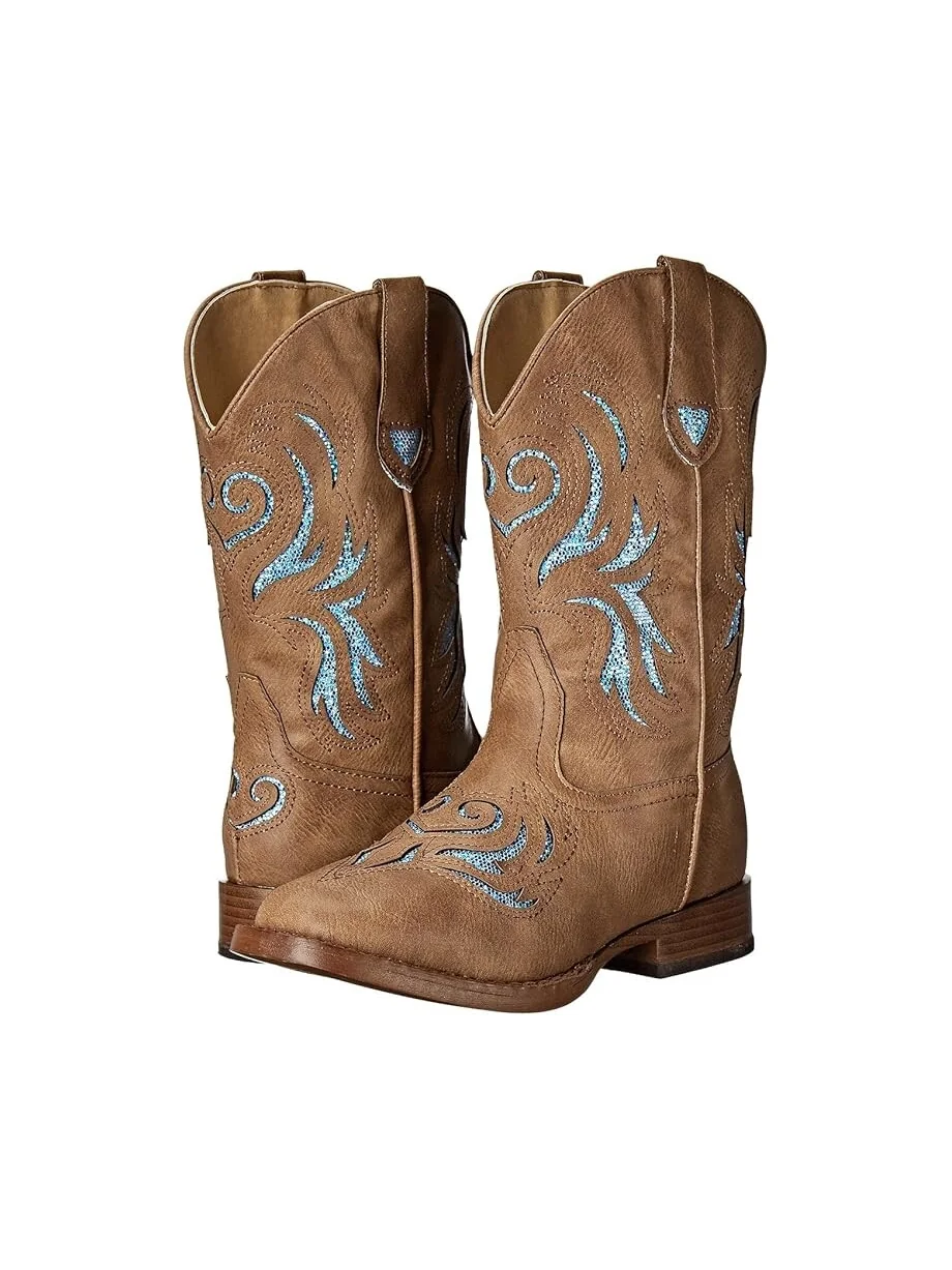 Ботинки Roper Kids Glitter Breeze Square Toe Boot