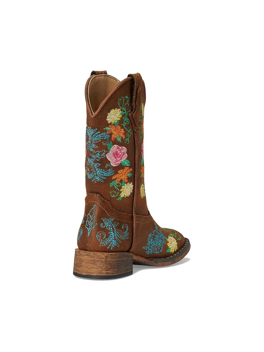 Ботинки Roper Kids Bailey Floral — изображение 5 из 7, желто-коричневый