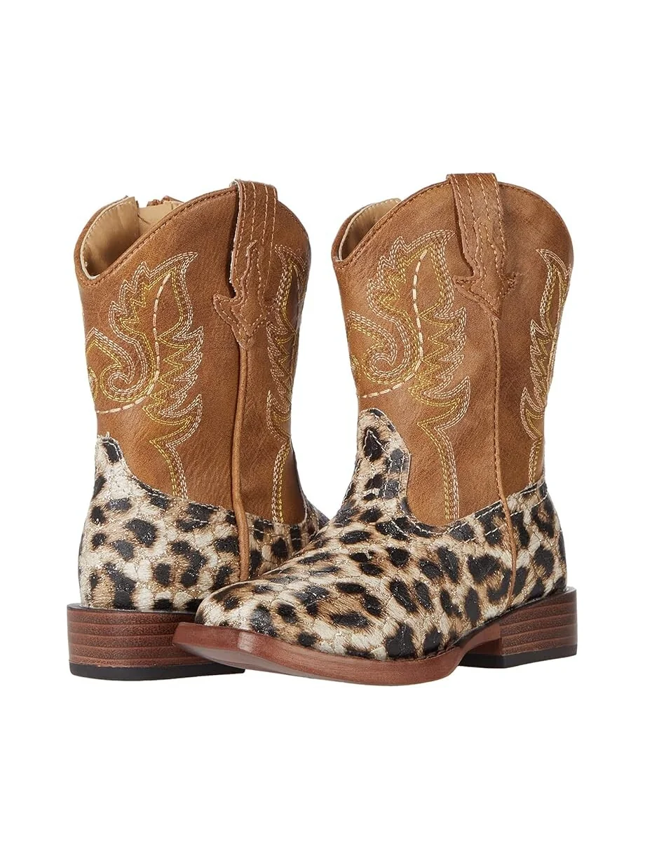 Ботинки Roper Kids Glitter Leopard