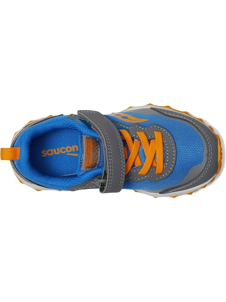 Кроссовки Saucony Kids Peregrine Shield KDZ A/C Sneakers — изображение 2 из 7, синий/оранжевый