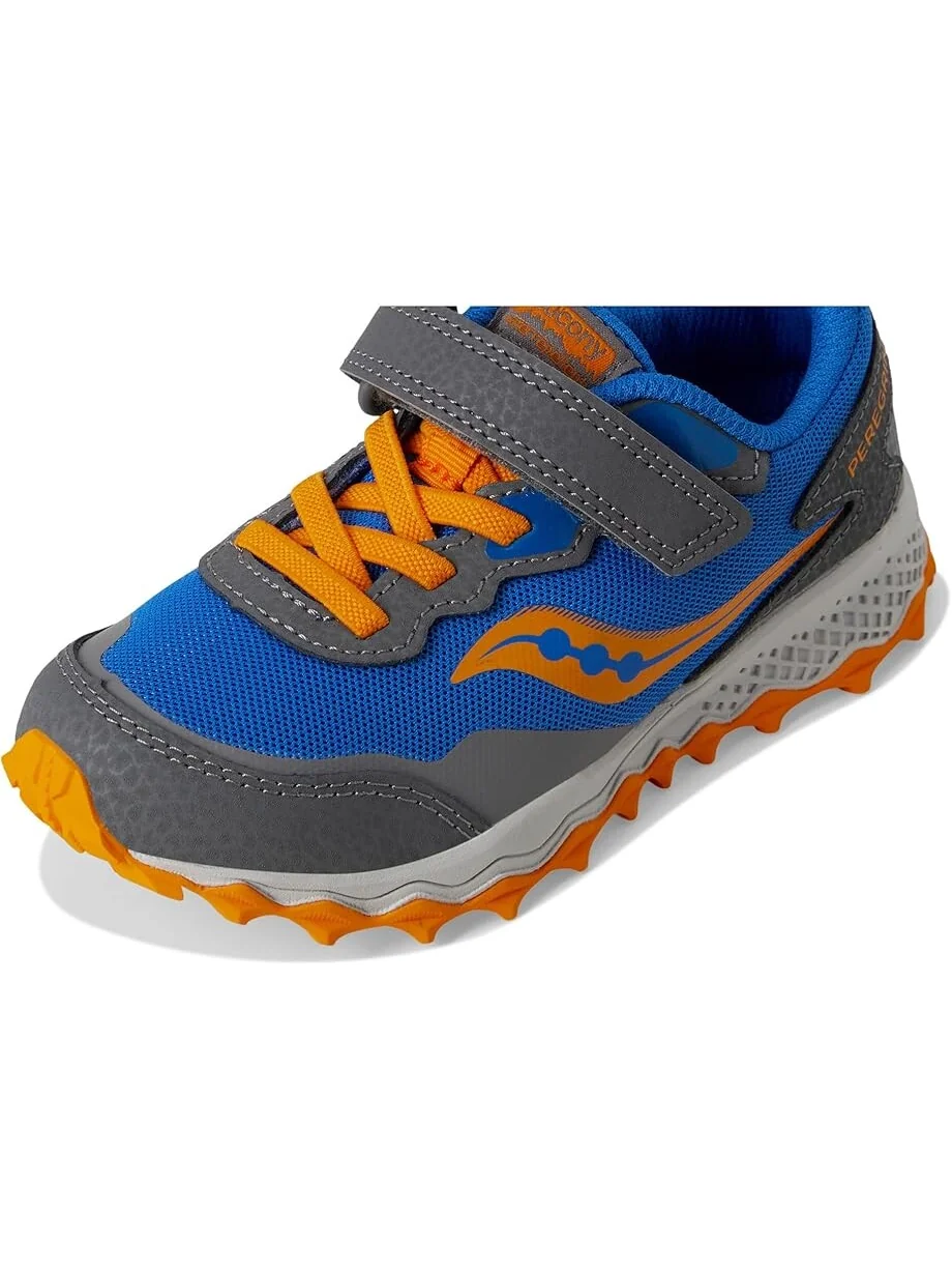 Кроссовки Saucony Kids Peregrine Shield KDZ A/C Sneakers — изображение 6 из 7, синий/оранжевый