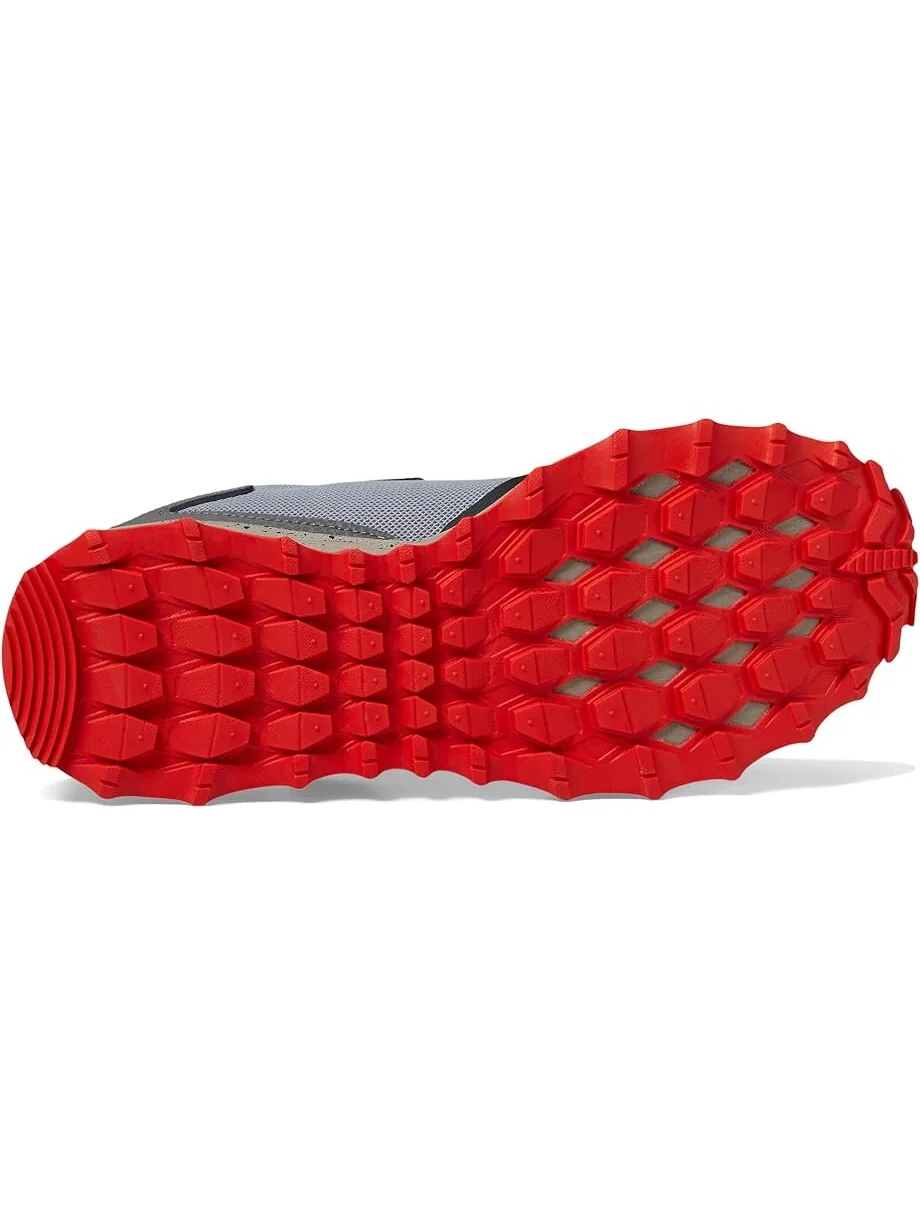 Кроссовки Saucony Kids Peregrine Shield KDZ A/C Sneakers — изображение 3 из 6, серый/красный/желтый