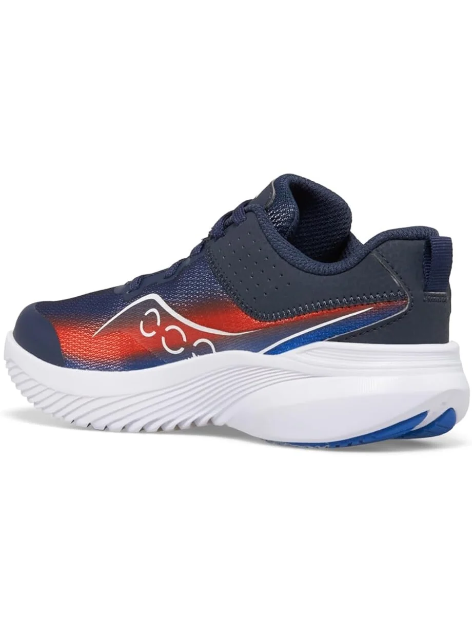 Кроссовки Saucony Kids Kinvara 14 LTT Sneakers — изображение 4 из 5, темно-синий/красный