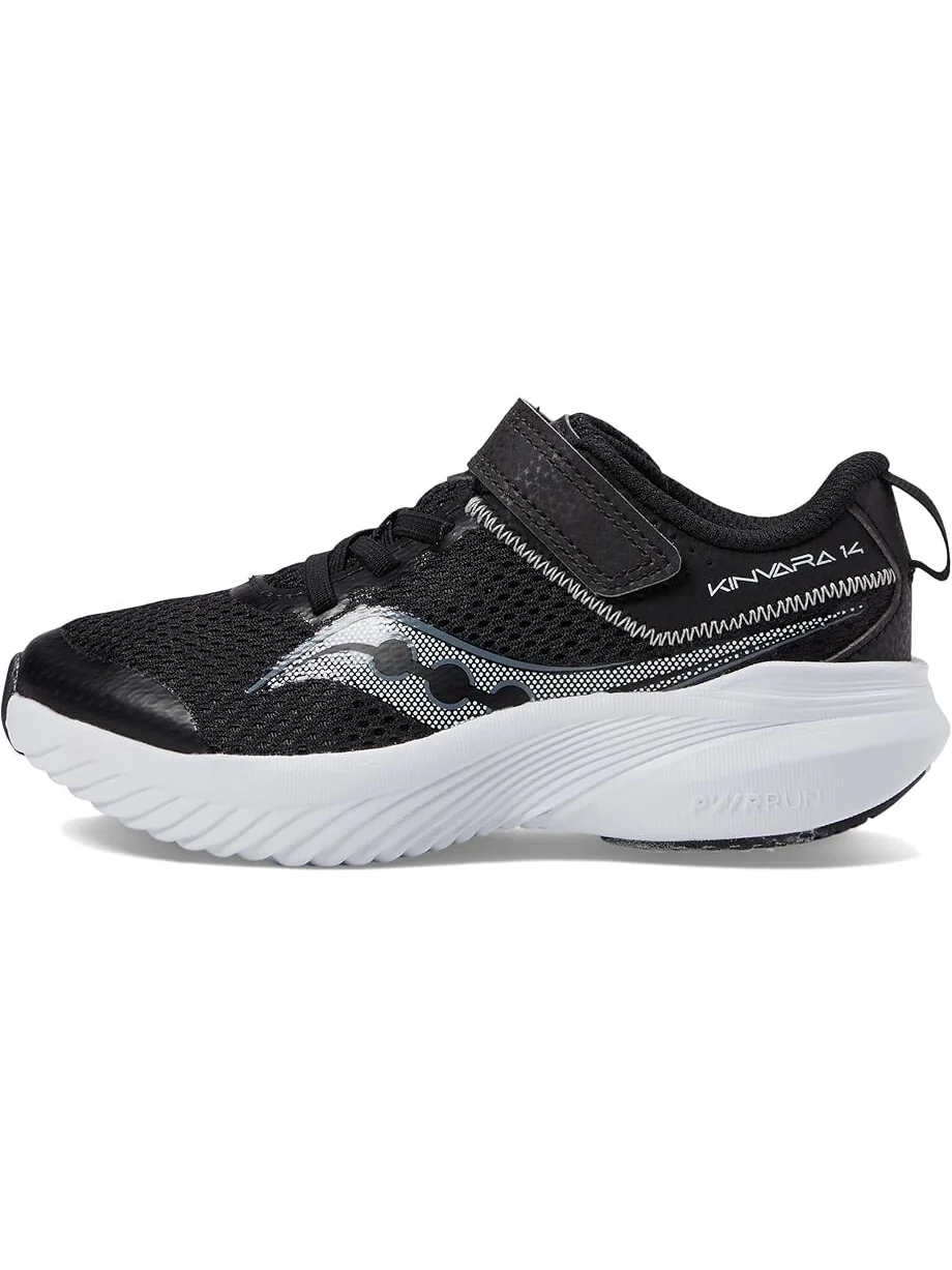 Кроссовки Saucony Kids Kinvara 14 A/C Sneakers — изображение 4 из 6, черный/серый
