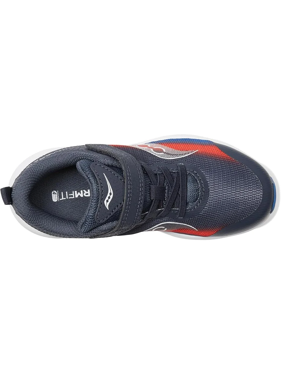 Кроссовки Saucony Kids Kinvara 14 A/C Sneakers — изображение 2 из 6, темно-синий/красный