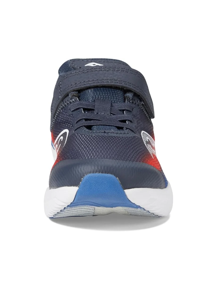 Кроссовки Saucony Kids Kinvara 14 A/C Sneakers — изображение 3 из 6, темно-синий/красный